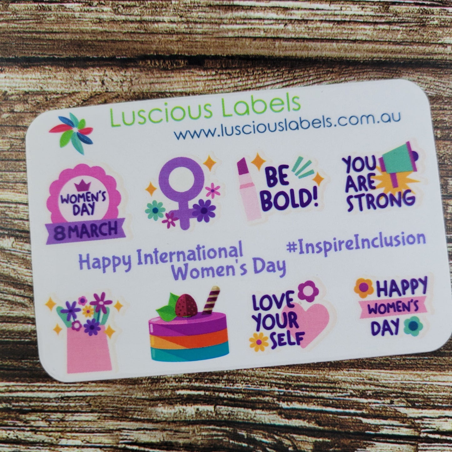 International Women's Day Stickers