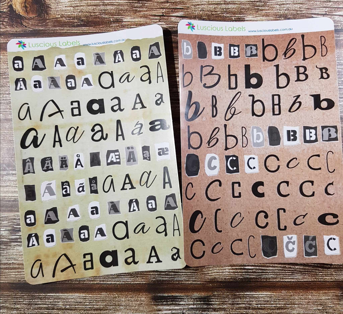 Redrum & Ransom Letters