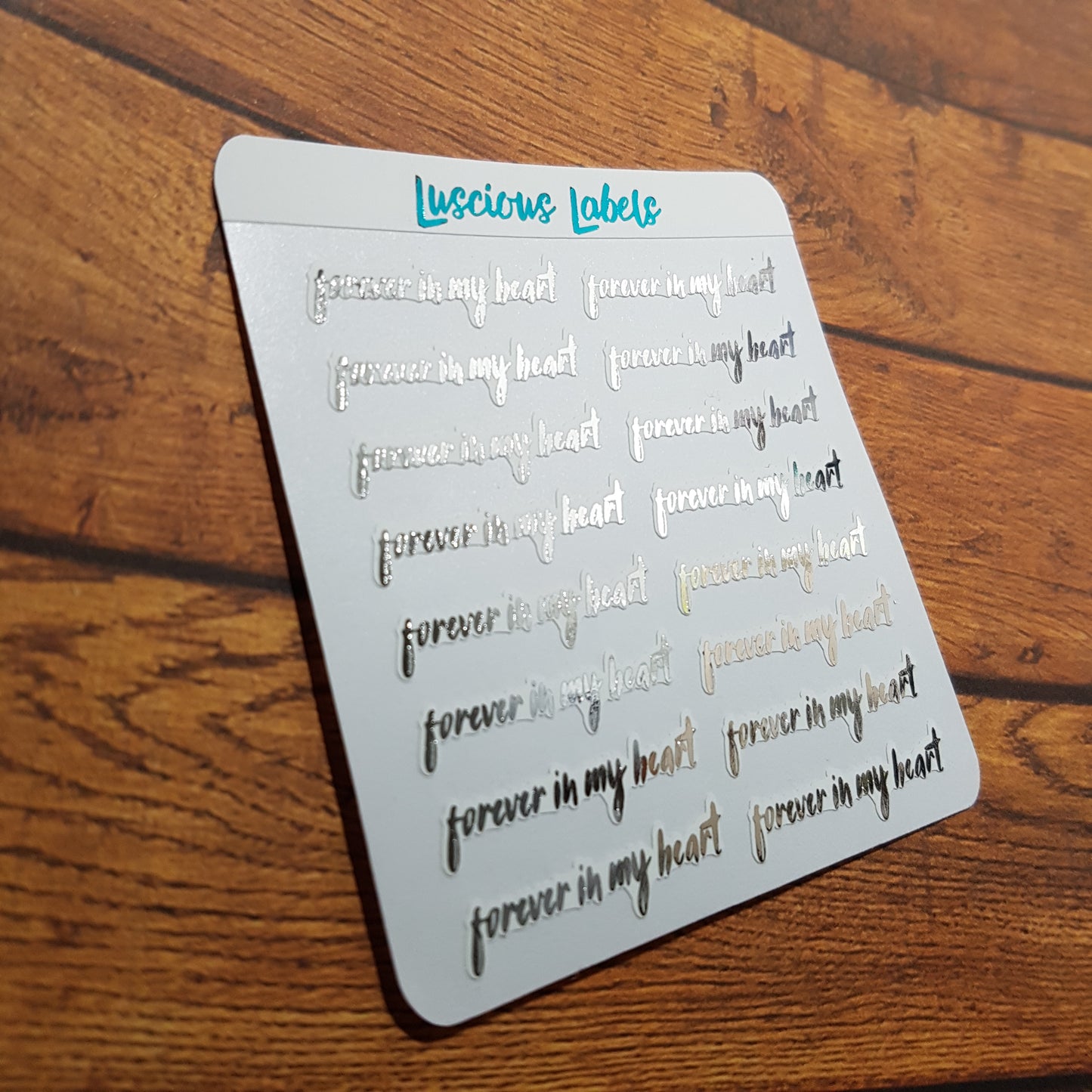 Forever in my heart Planner Stickers