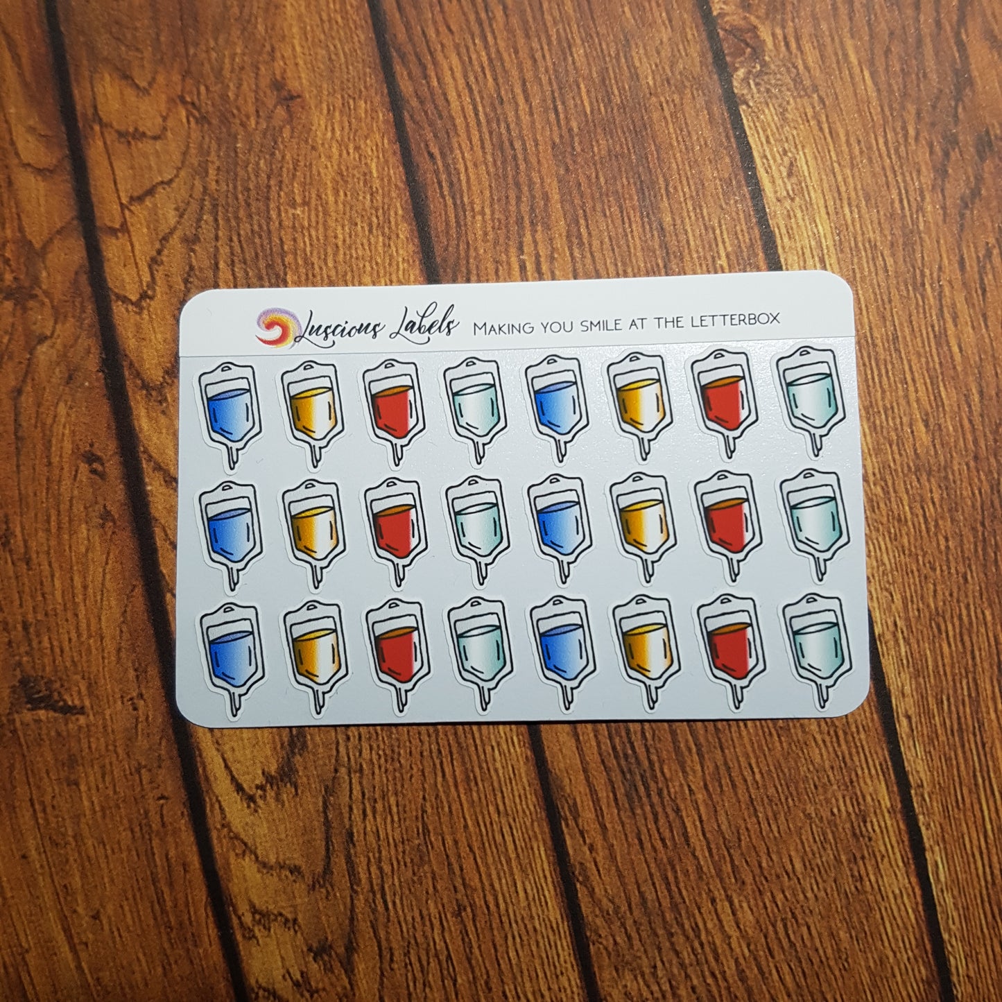 IV Bag | Chemo | Medication Bags for Planners