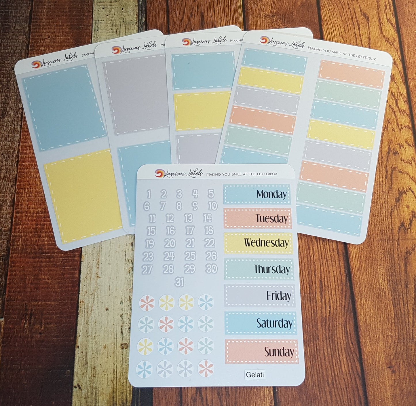 Stitched Boxes - Gelati