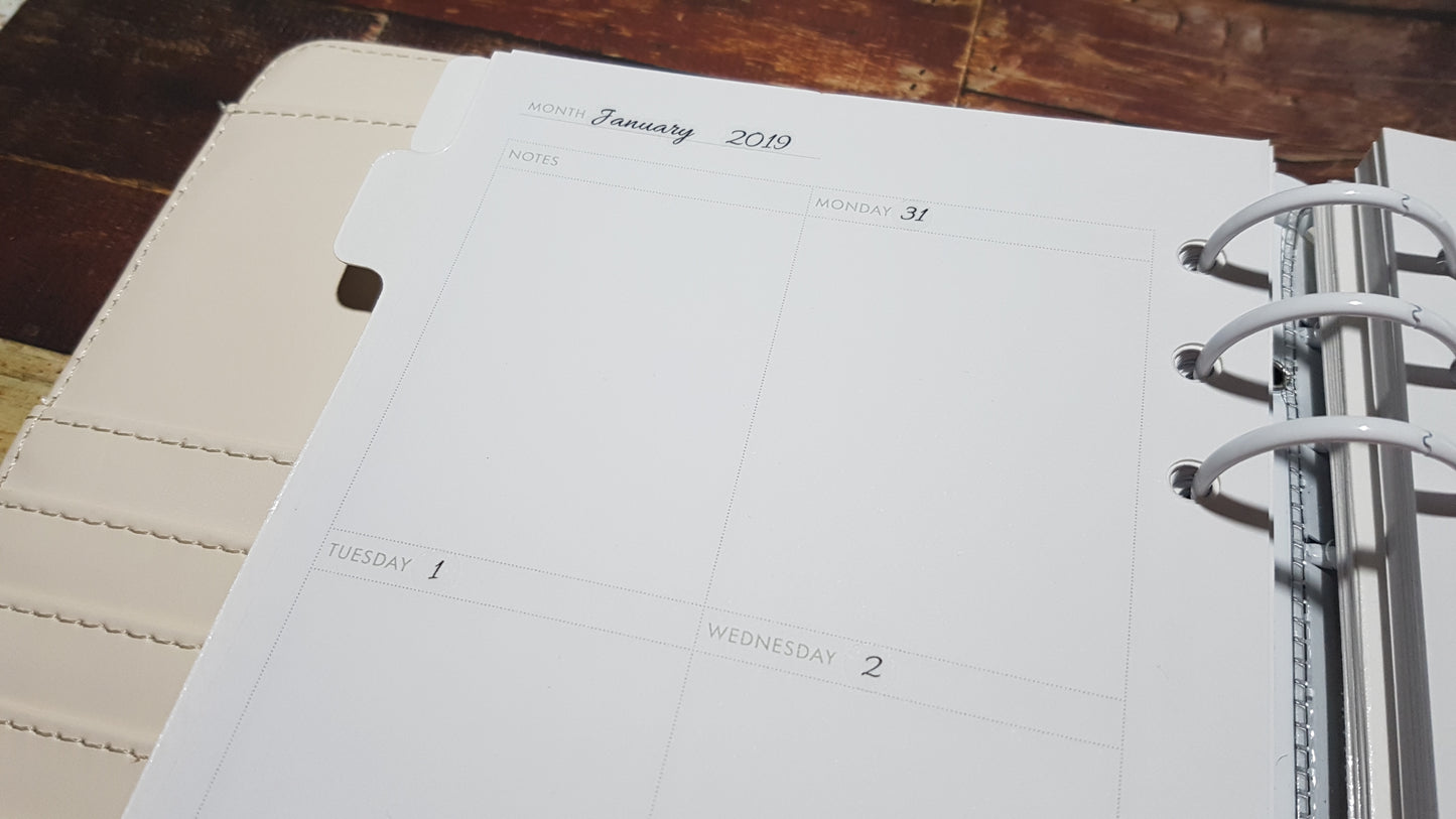 Date Dots for Undated Planner Inserts 0.65cm B6 OP09