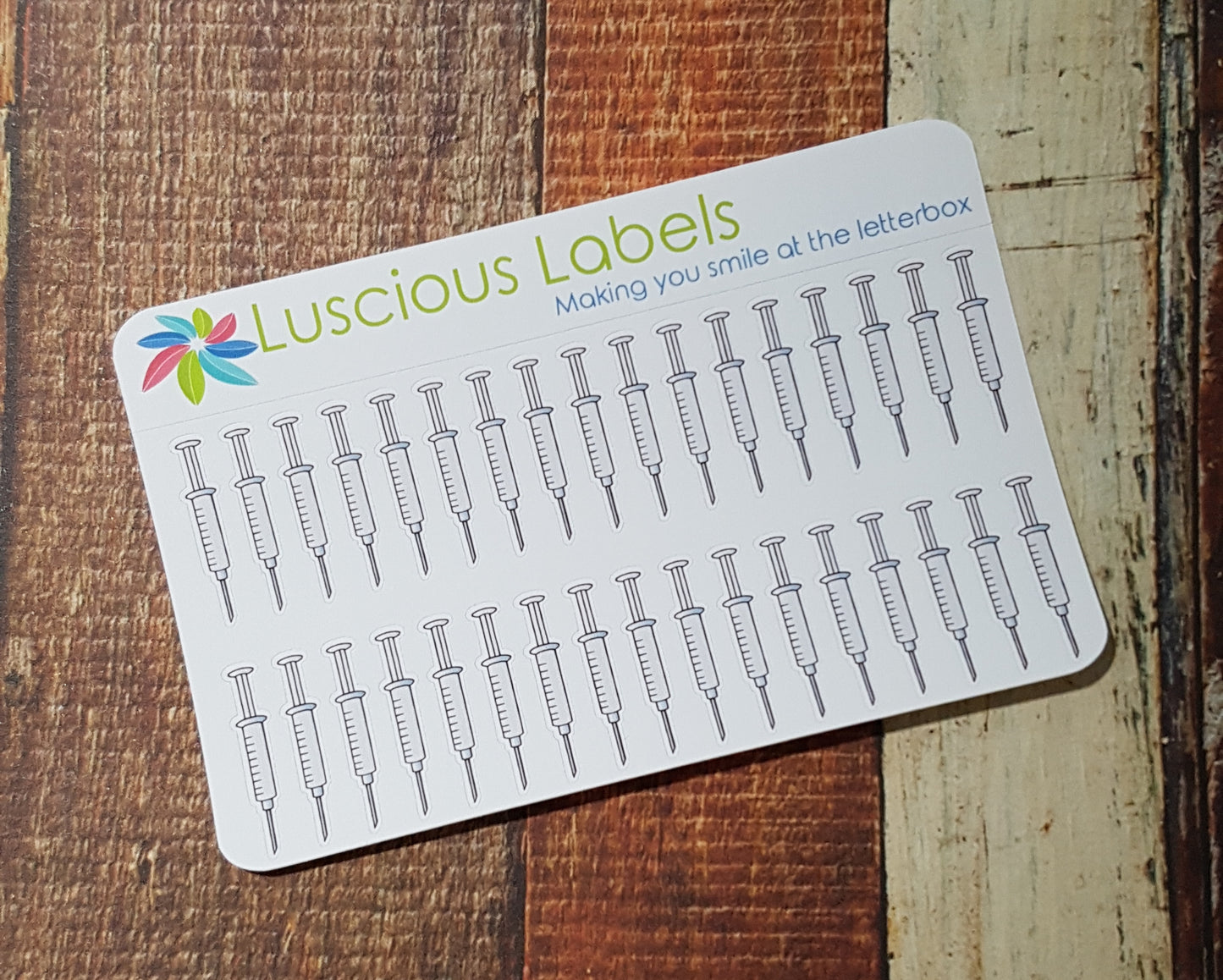 Hypodermic Needle Stickers M63