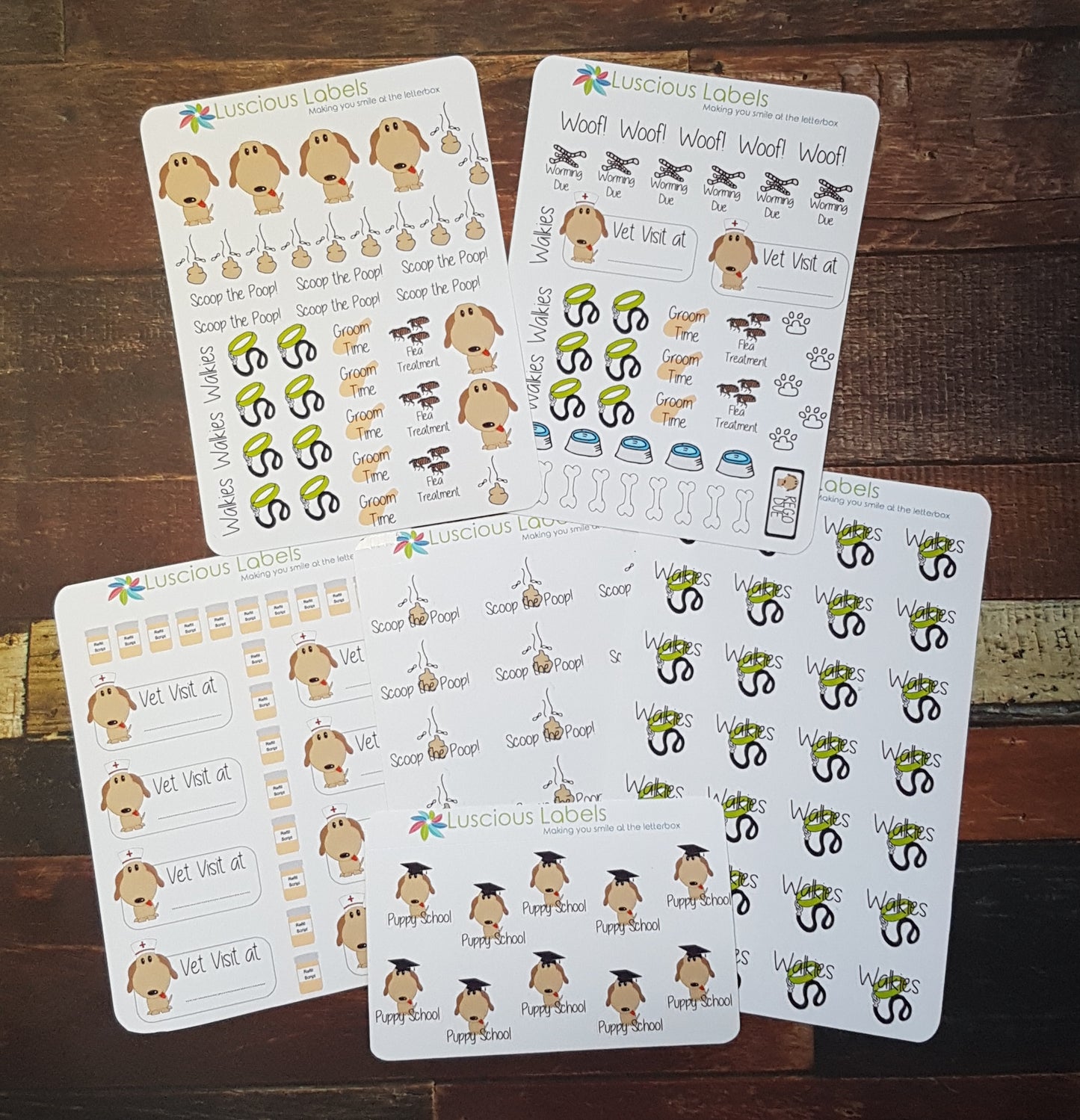 Dog Puppy Care Kit with Add Ons Puppy School Vet Visits Worming A01