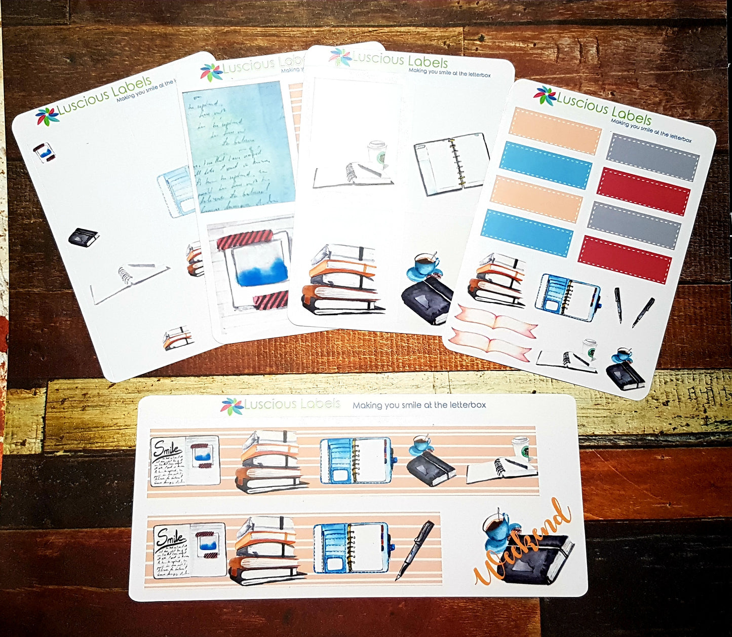 Planner/Journal Themed Weekly Planner Kit