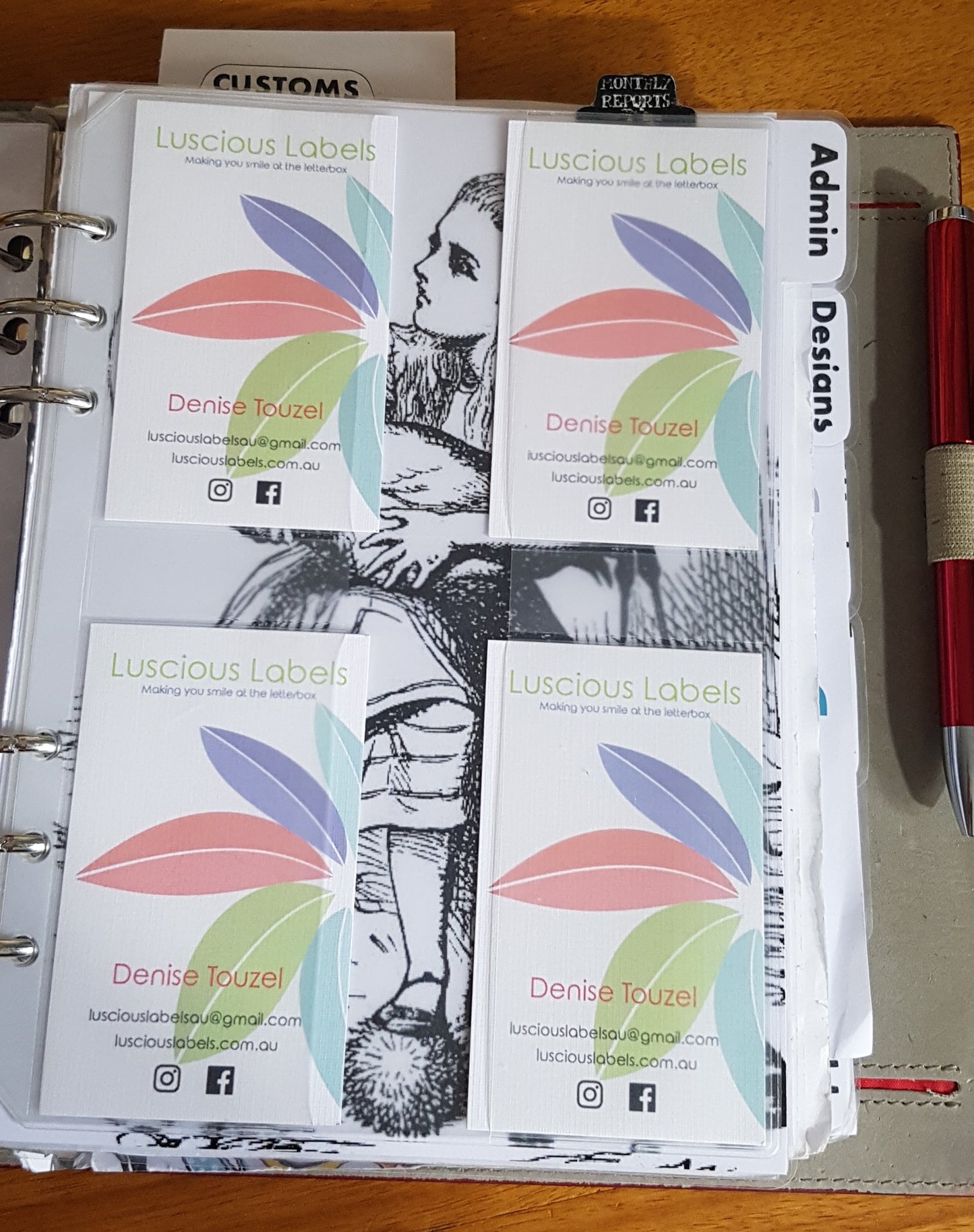 A5 Planner PVC Pockets | Top Load | Credit Card | Zip