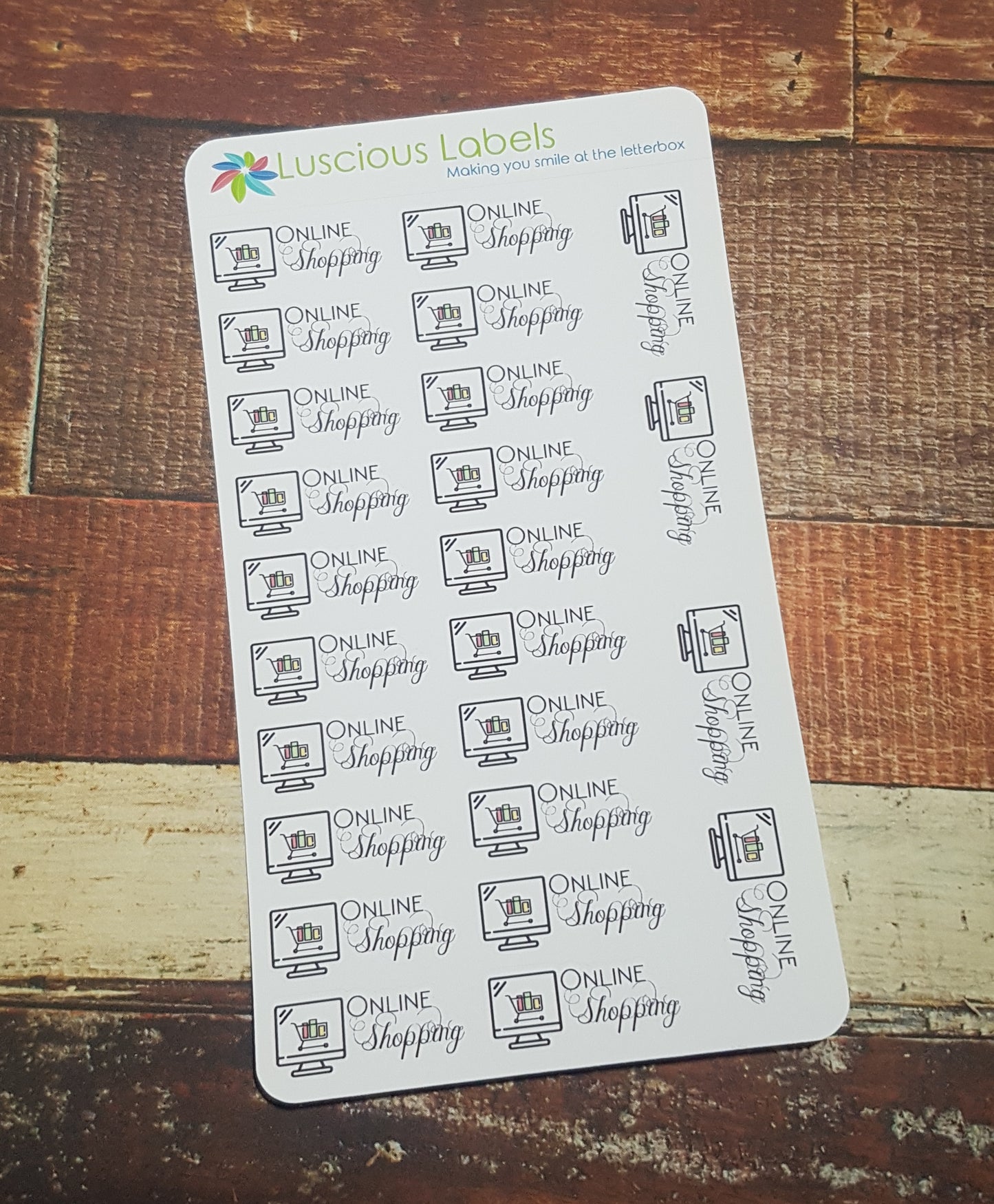 Online Shopping - Computer Screen