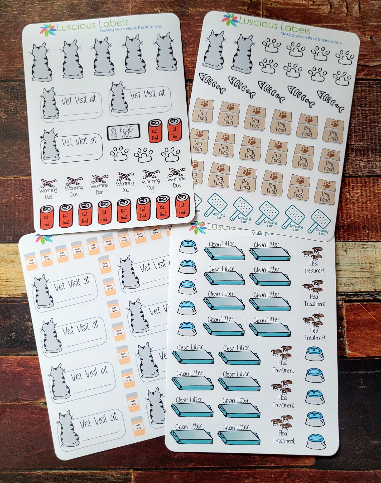 Cat Care with Litter Tray,Vet Visits, Cat Registration