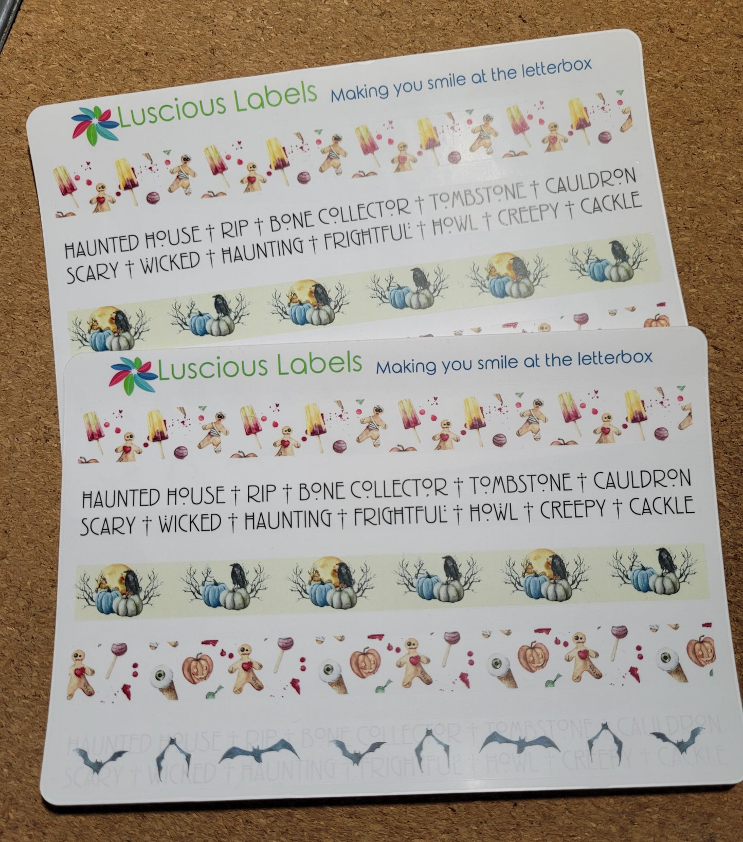 Halloween Washi Strip Sampler