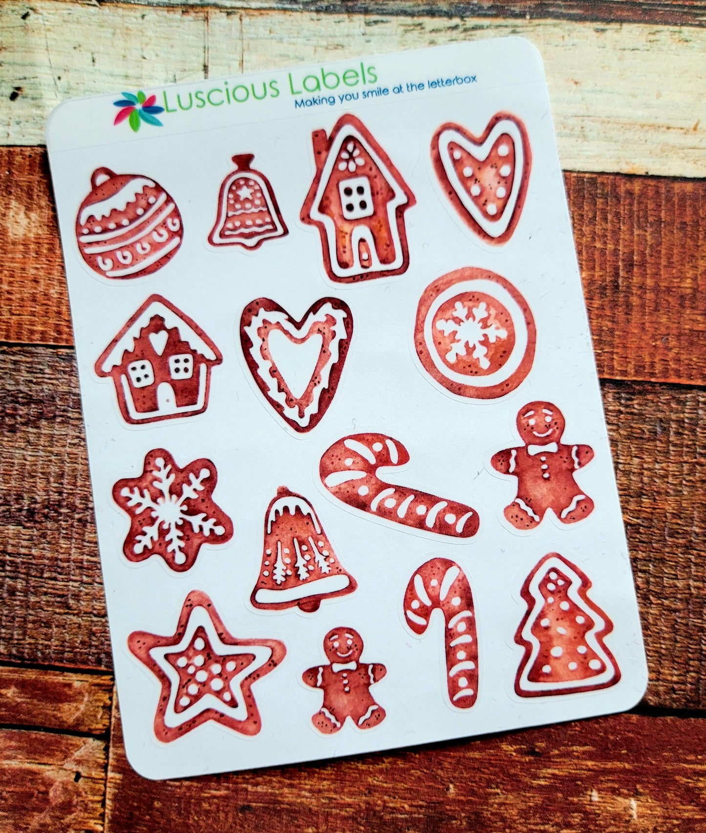 Gingerbread Stickers