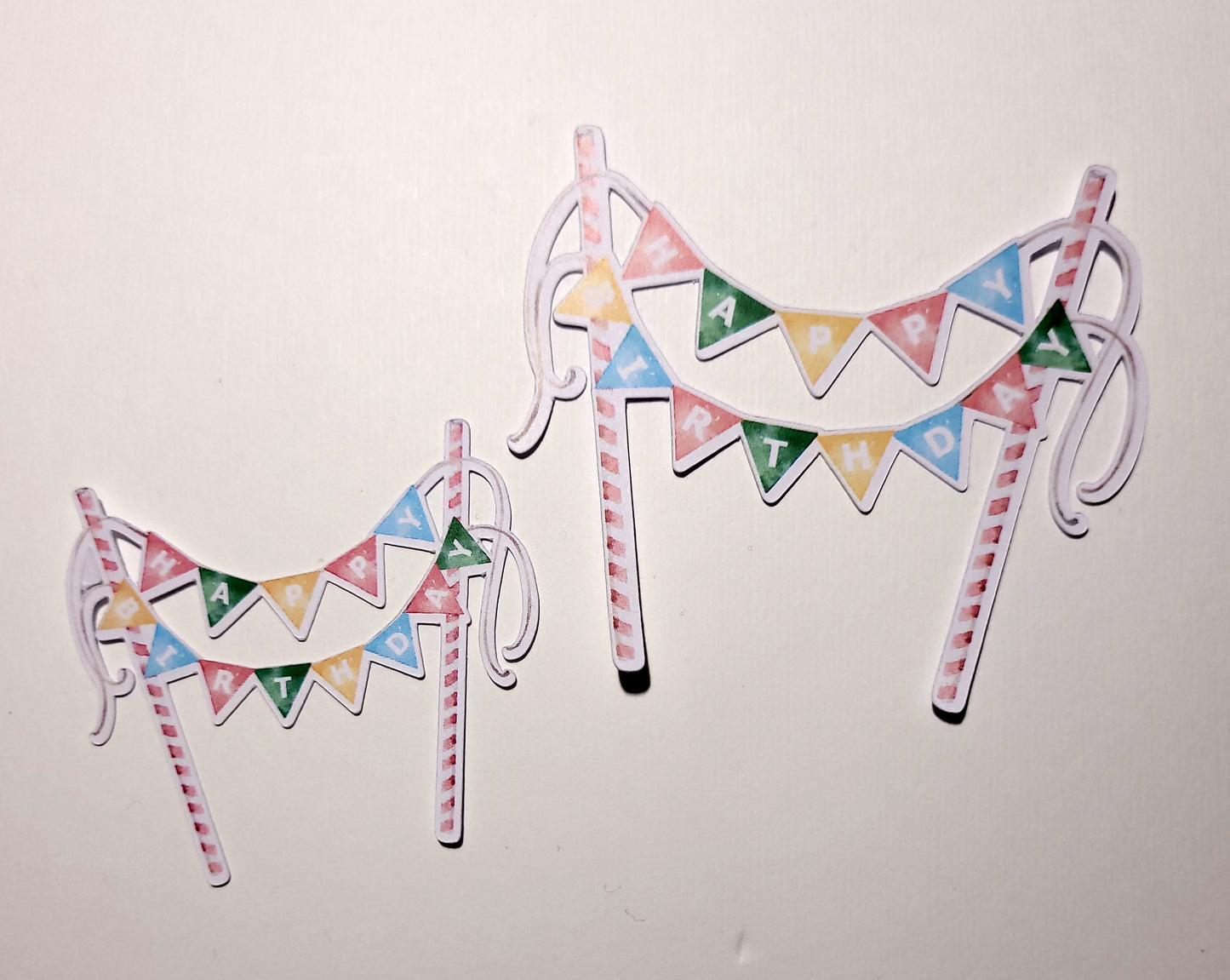 Happy Birthday Banner Die Cut