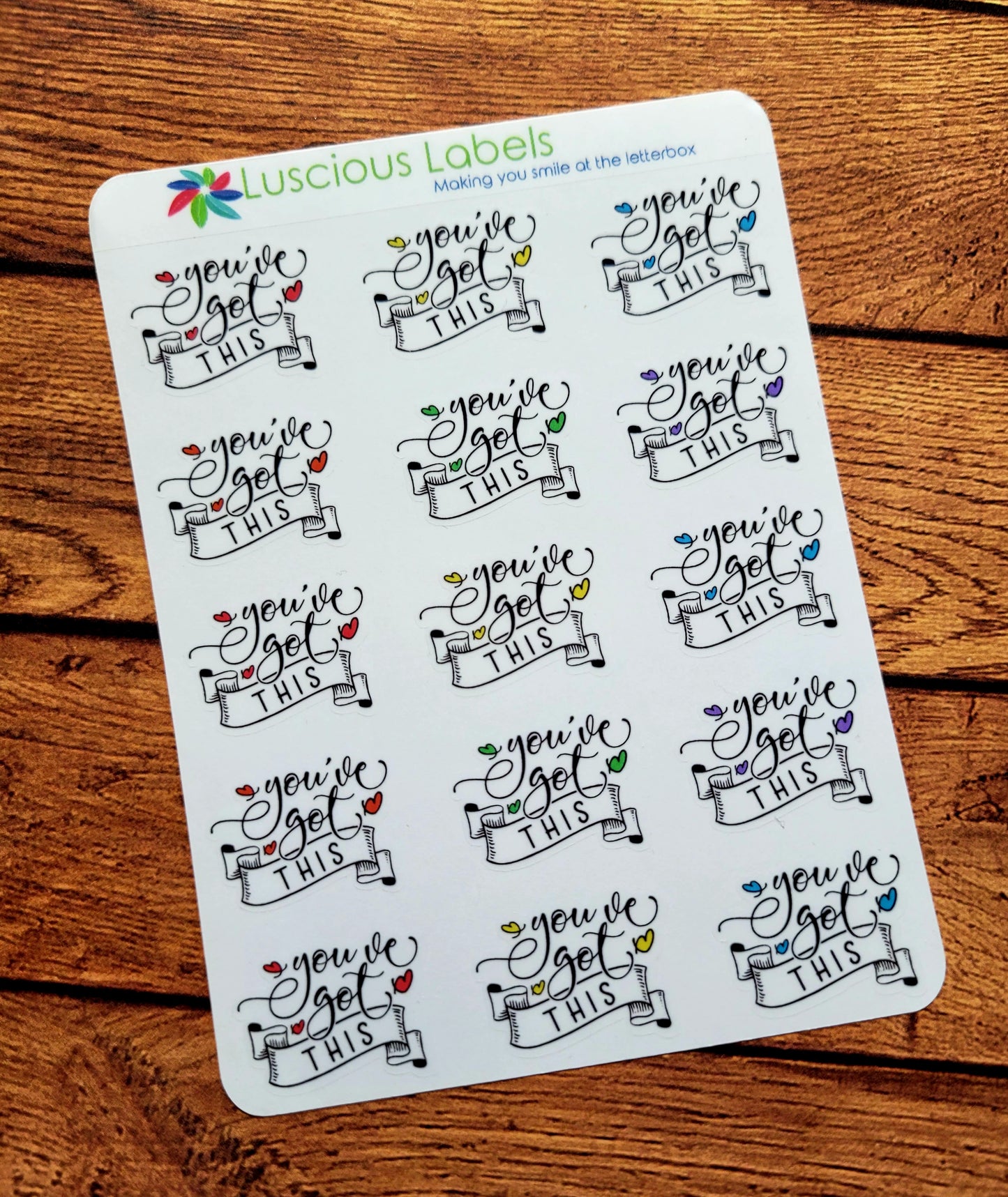 You've Got This Motivational Stickers