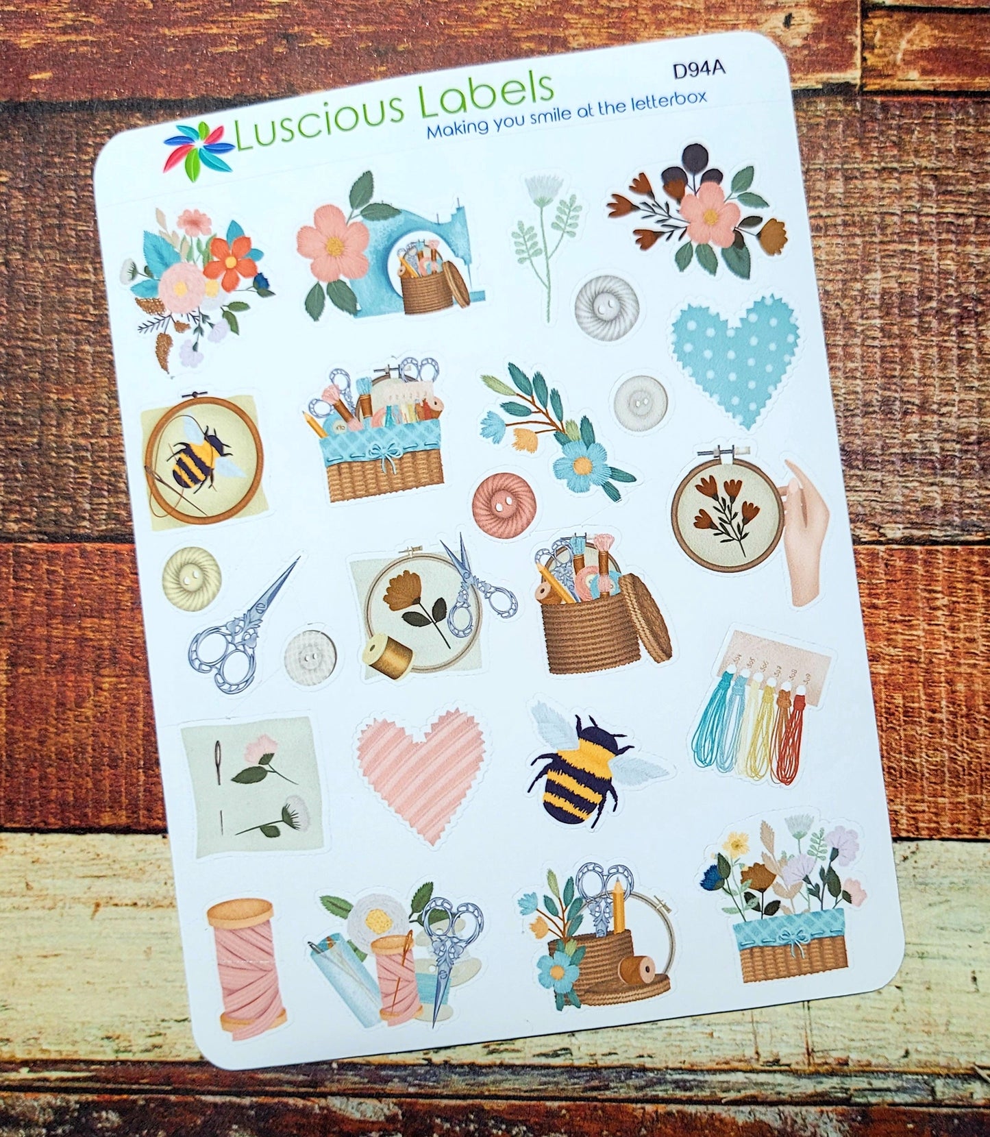 Sewing Bee Weekly Planner Kit