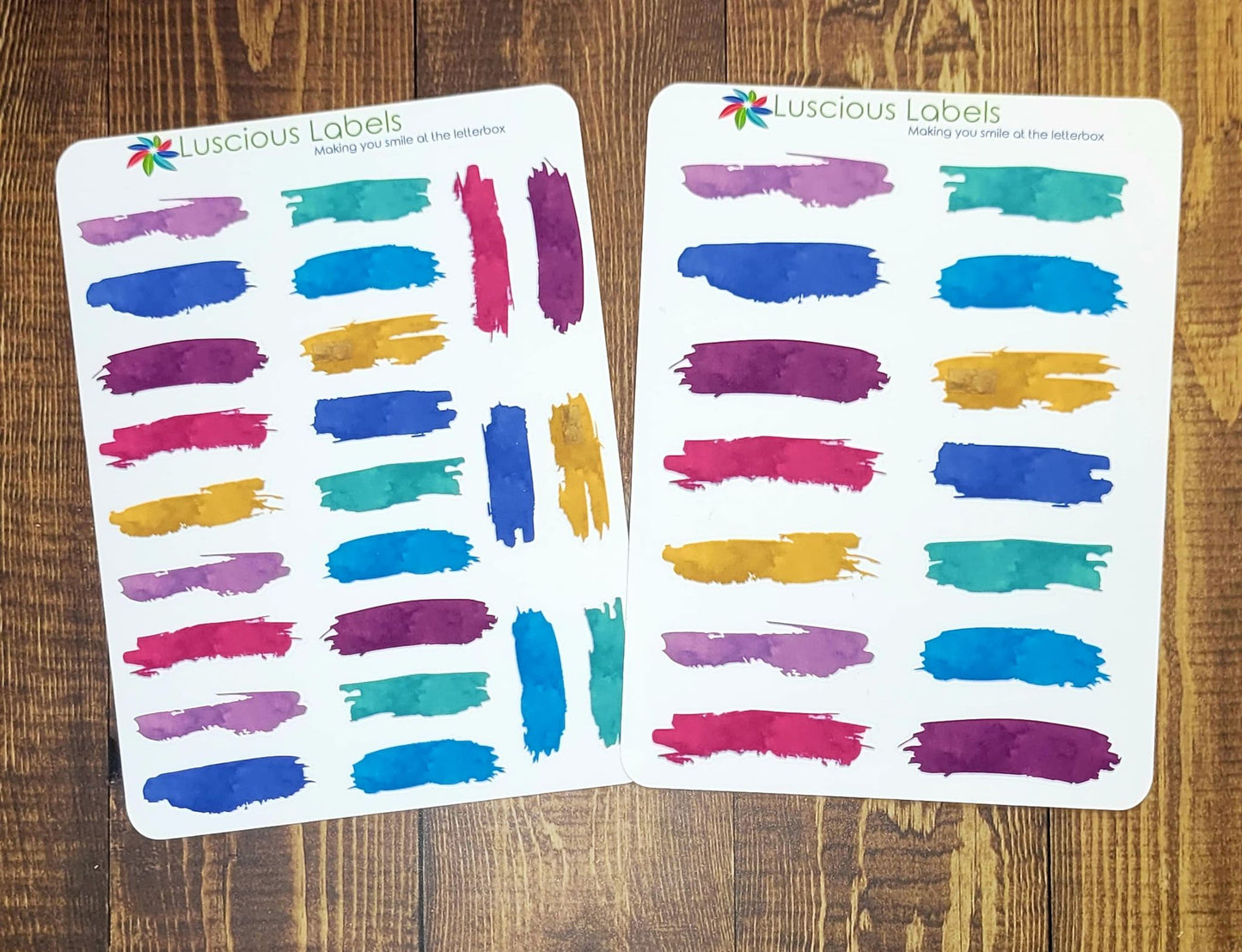 Watercolour Paint Swatch