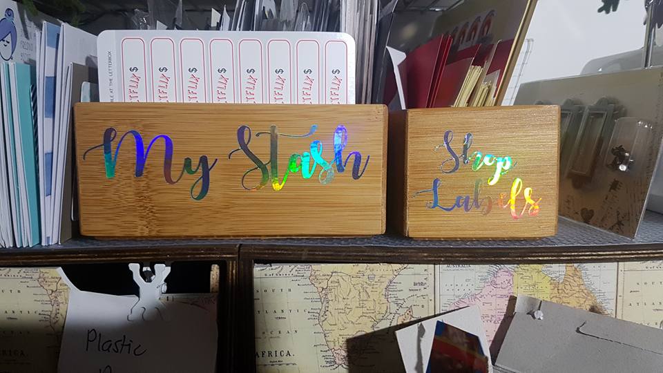 Personalised Vinyl Decals for Planners, Cars, Drink Bottles and more!