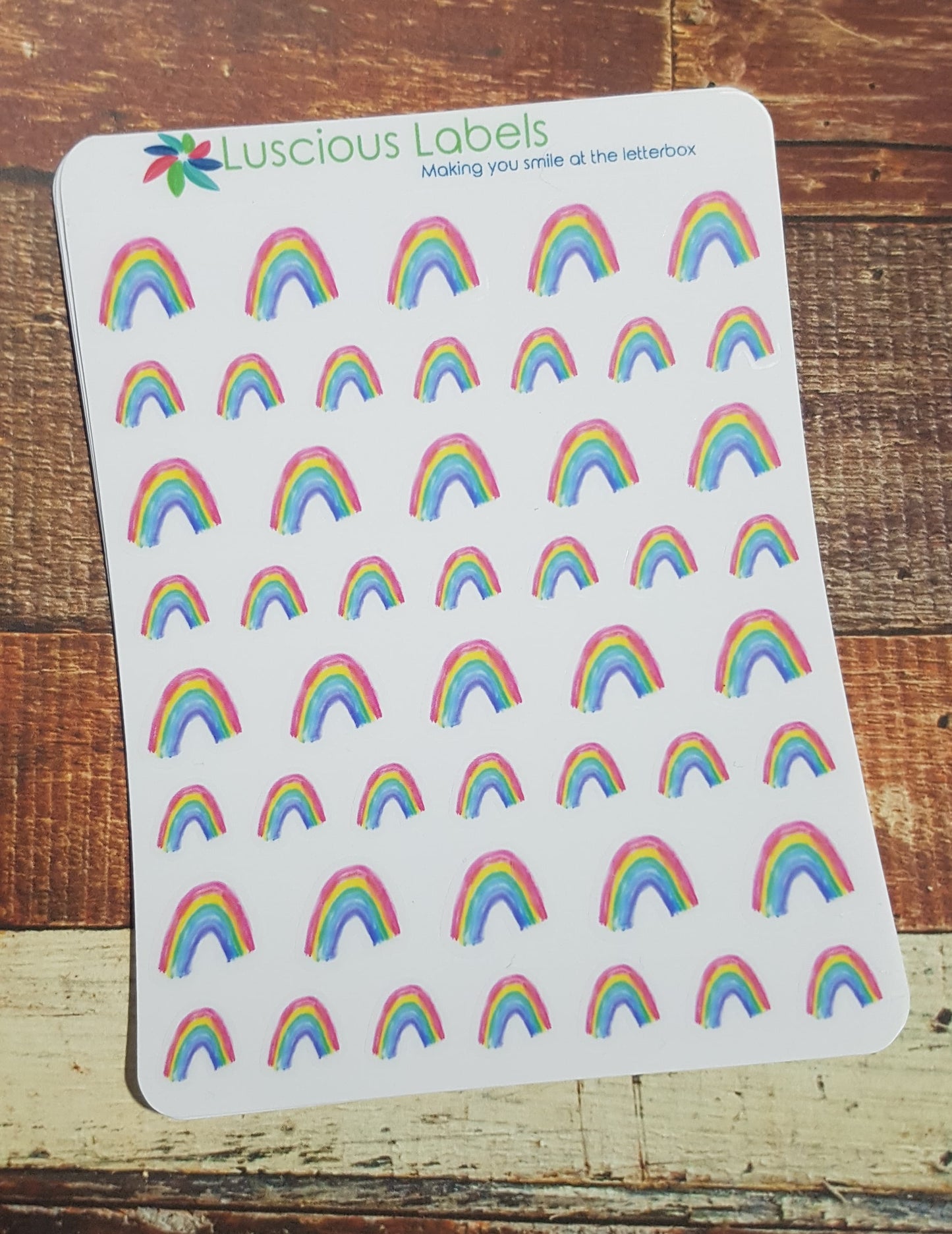 Handpainted Rainbows D75