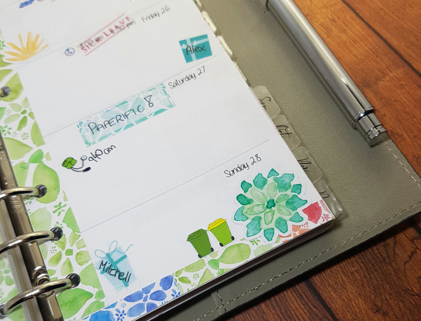 Mini Icon Wheelie Bin Stickers