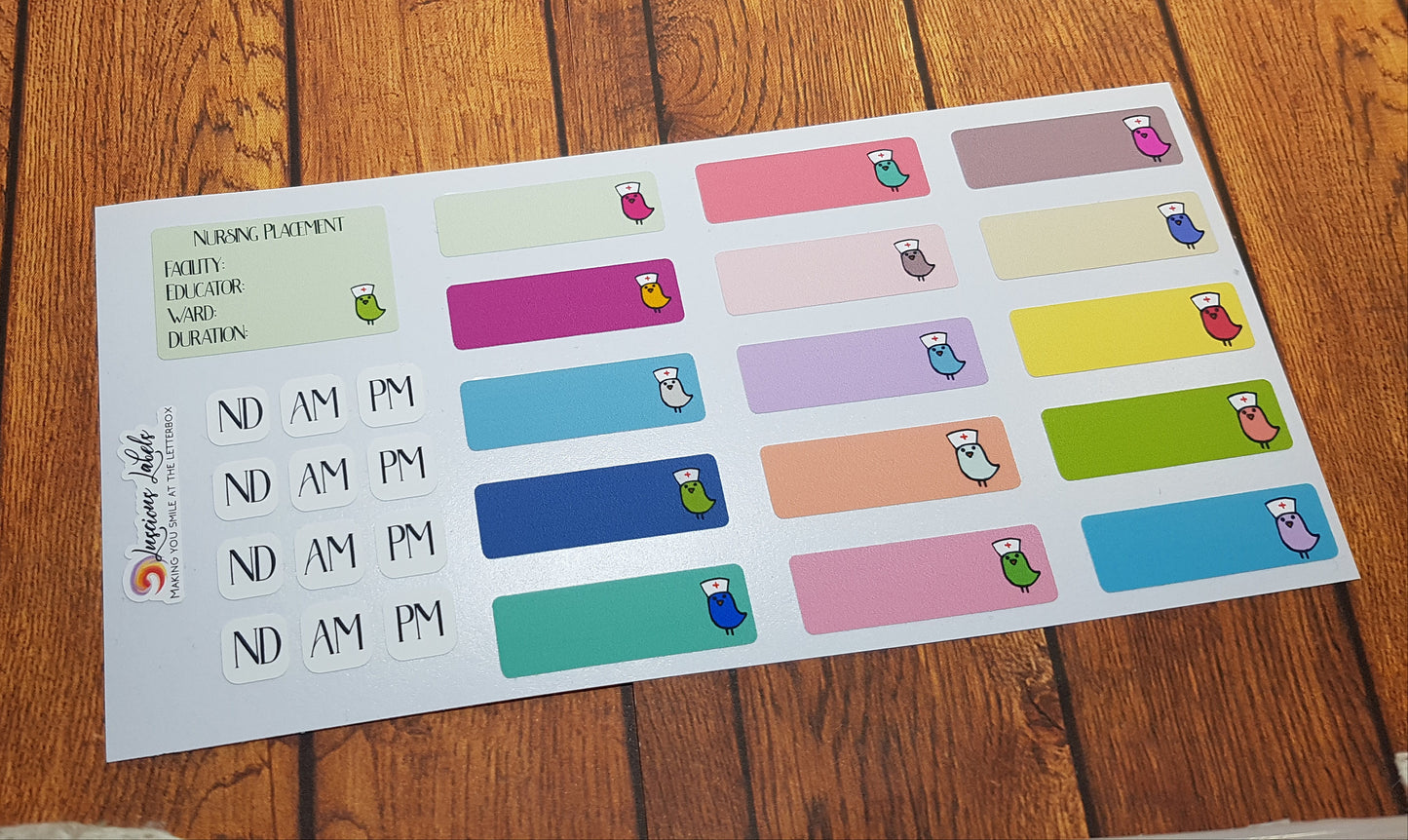 Nursing Placement Stickers