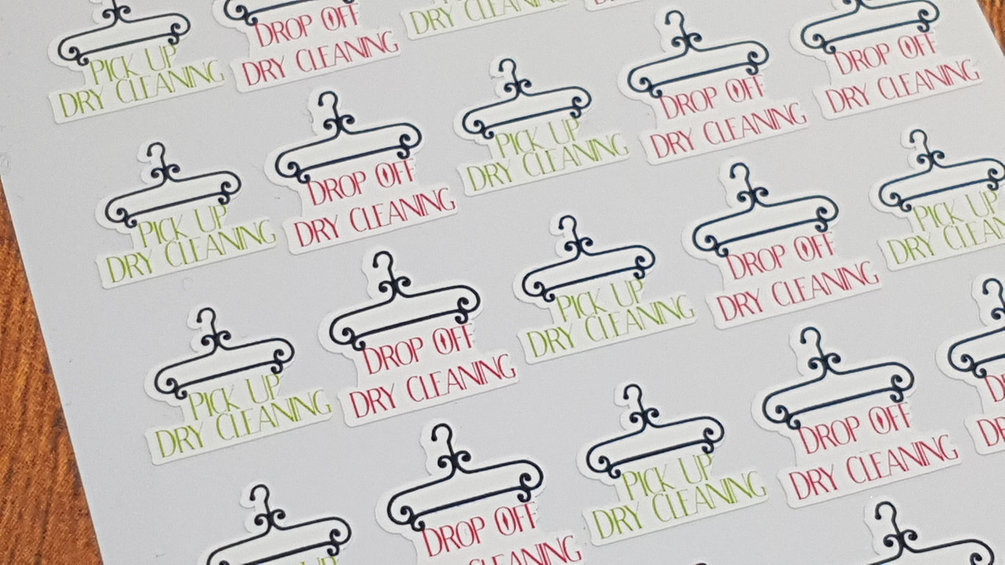 Drycleaning | Laundry Planner Stickers