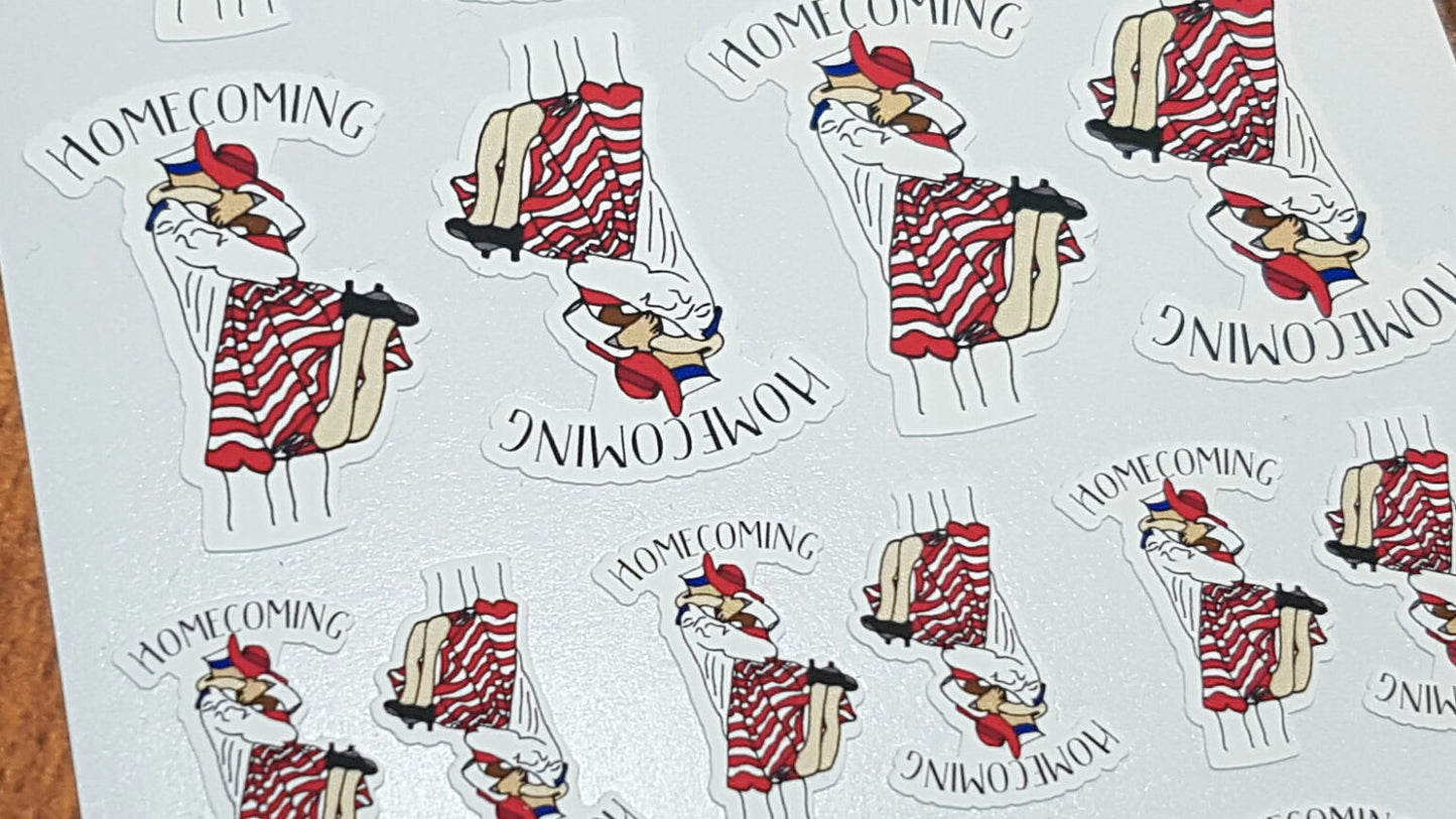 Navy Homecoming Reunion Planner Stickers