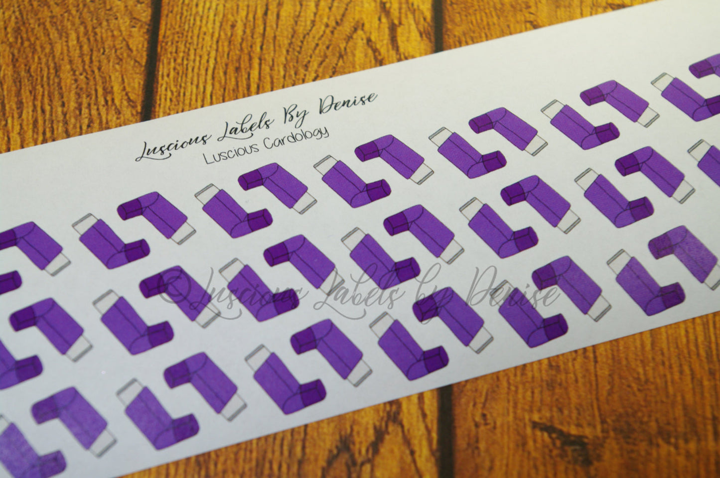 Purple Asthma Puffers