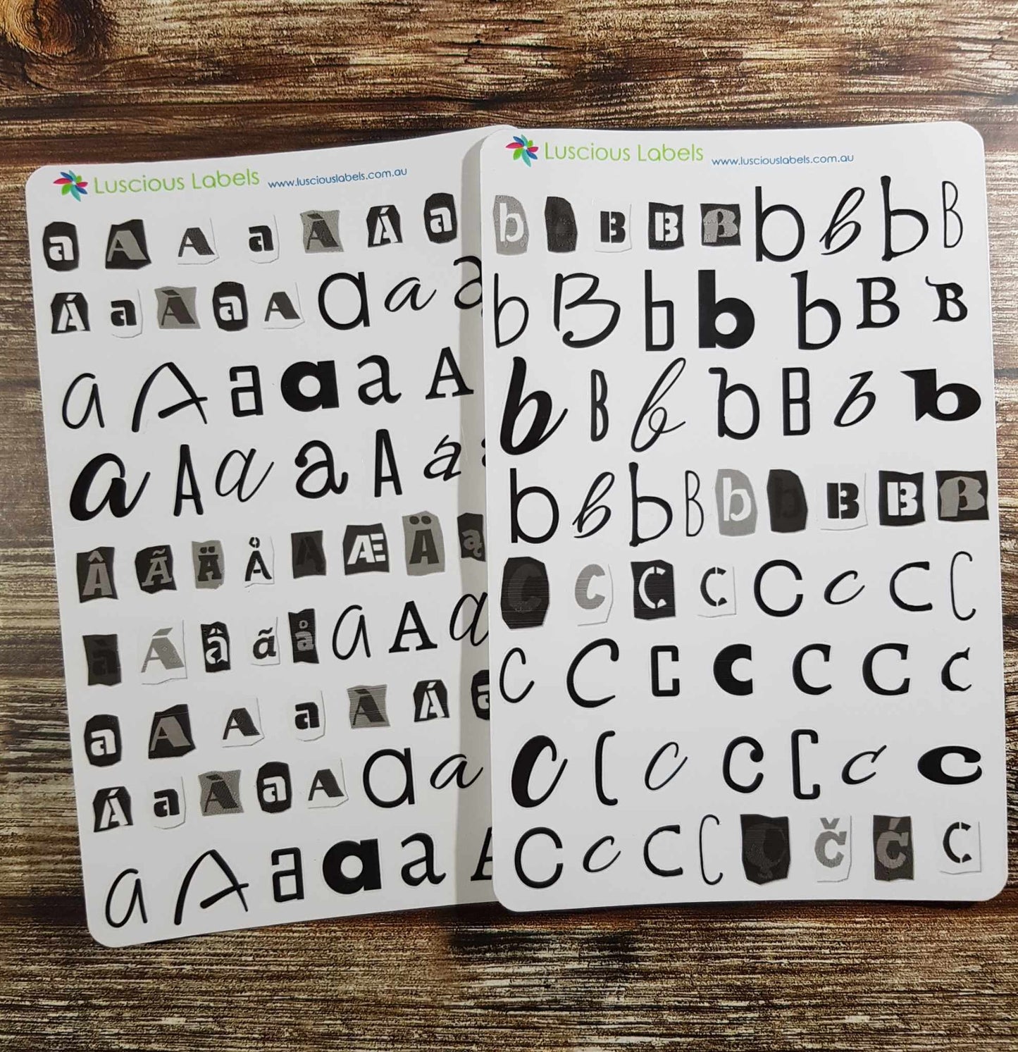 Redrum & Ransom Letters