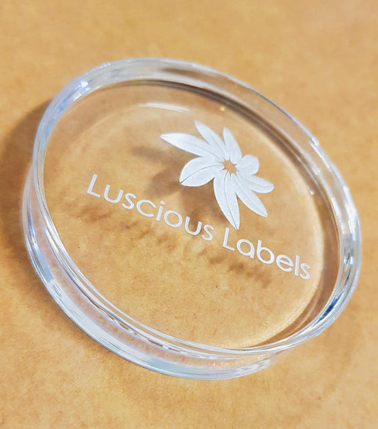 Luscious Labels Acrylic Stamp Block - Limited Stock!