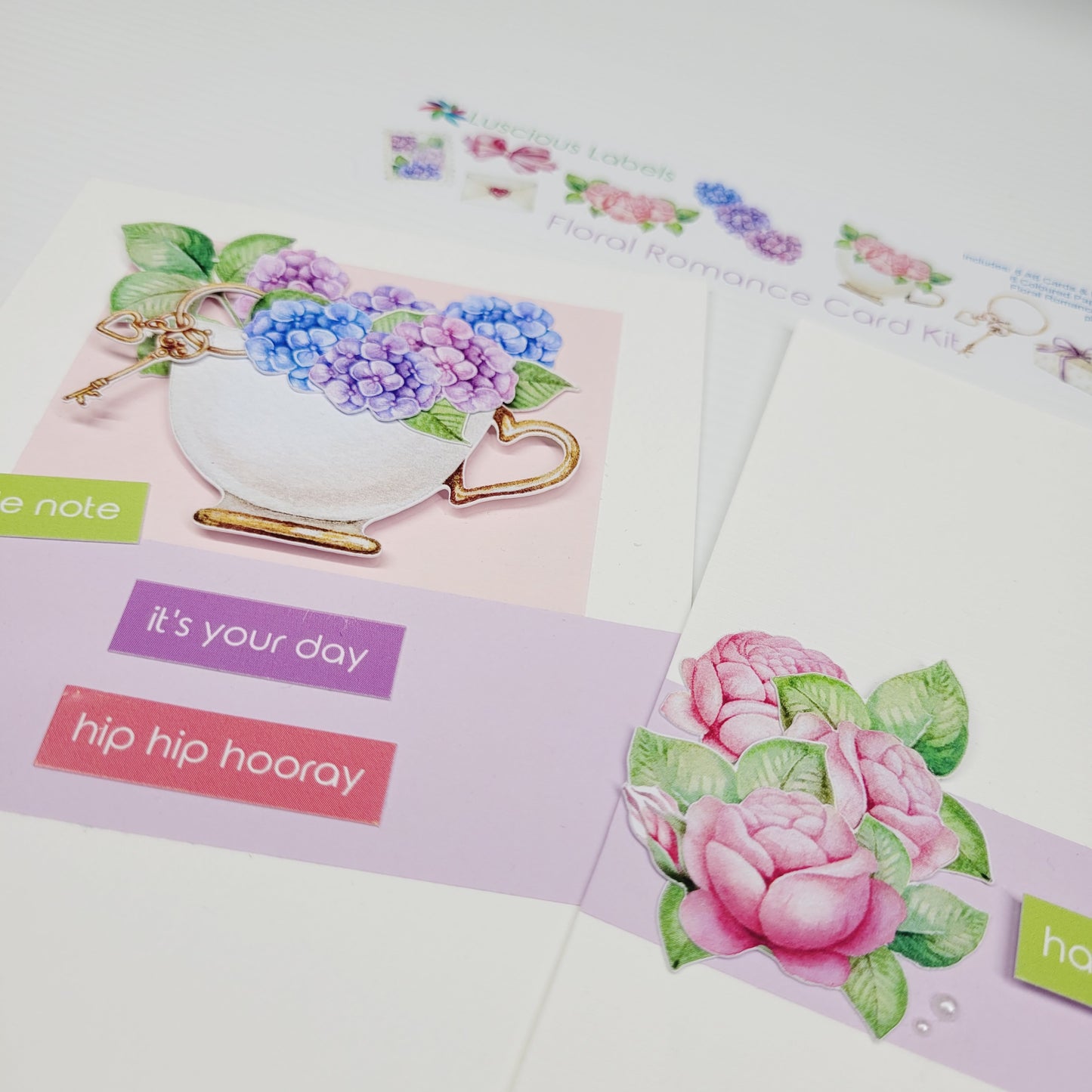 Floral Romance Card Making Kit