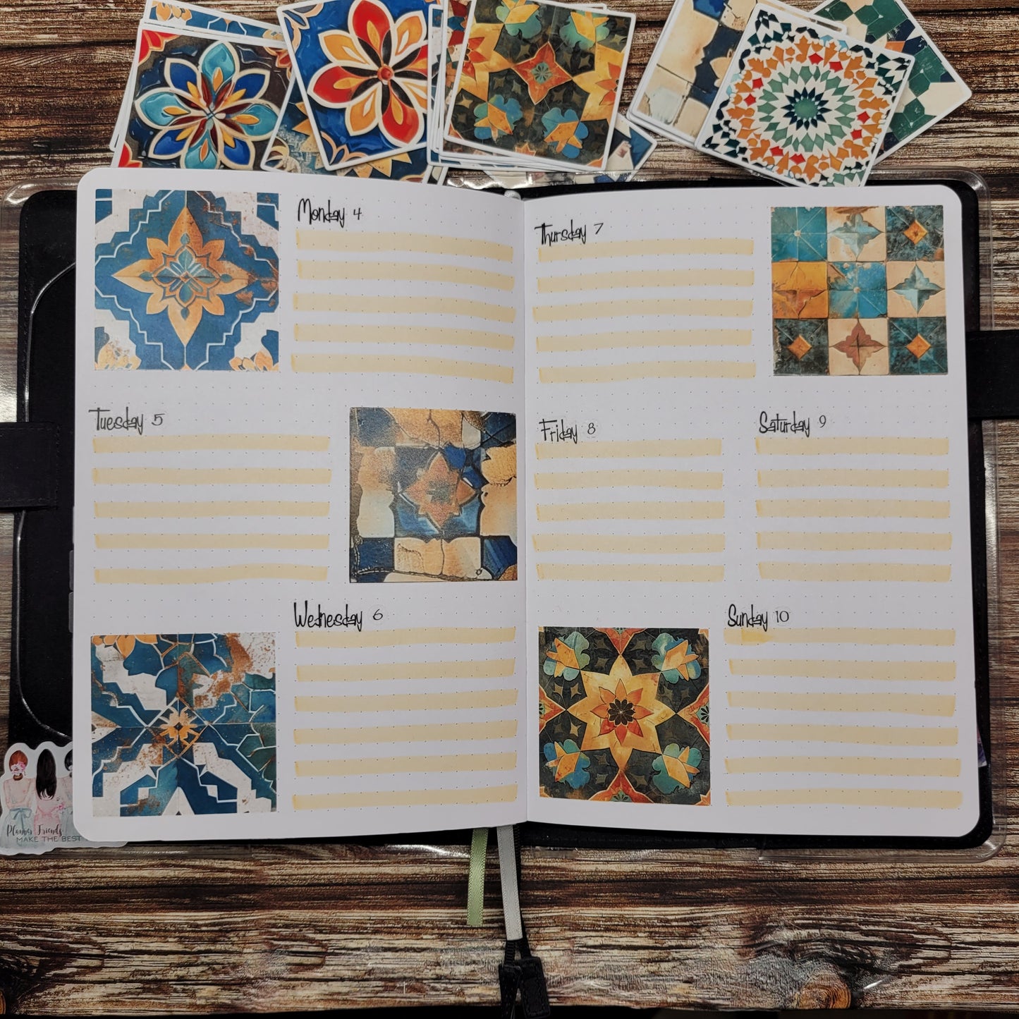 Mediterranean Tile Sticker Packs