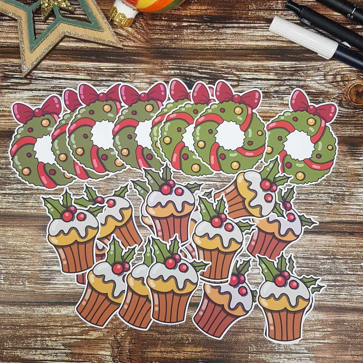 Magic & Mistletoe Christmas Stickers