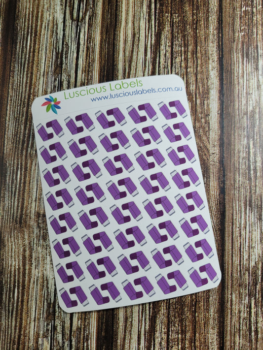 Purple Asthma Puffers