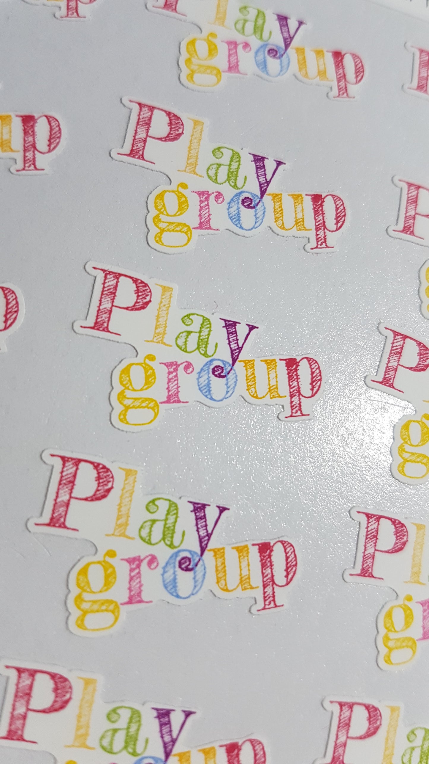 Playgroup Stickers