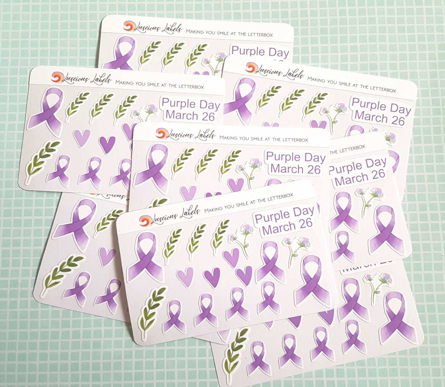 Epilepsy Awareness Planner Stickers