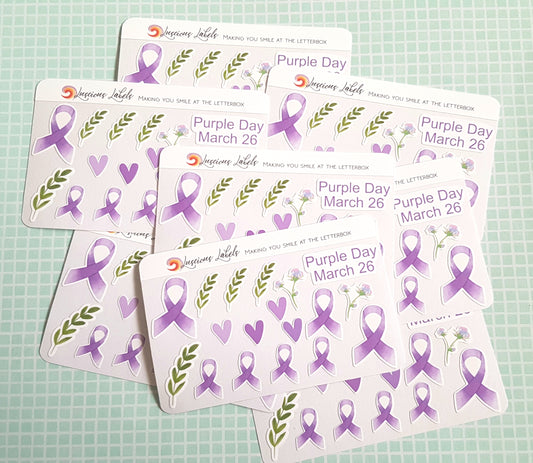 Epilepsy Awareness Planner Stickers