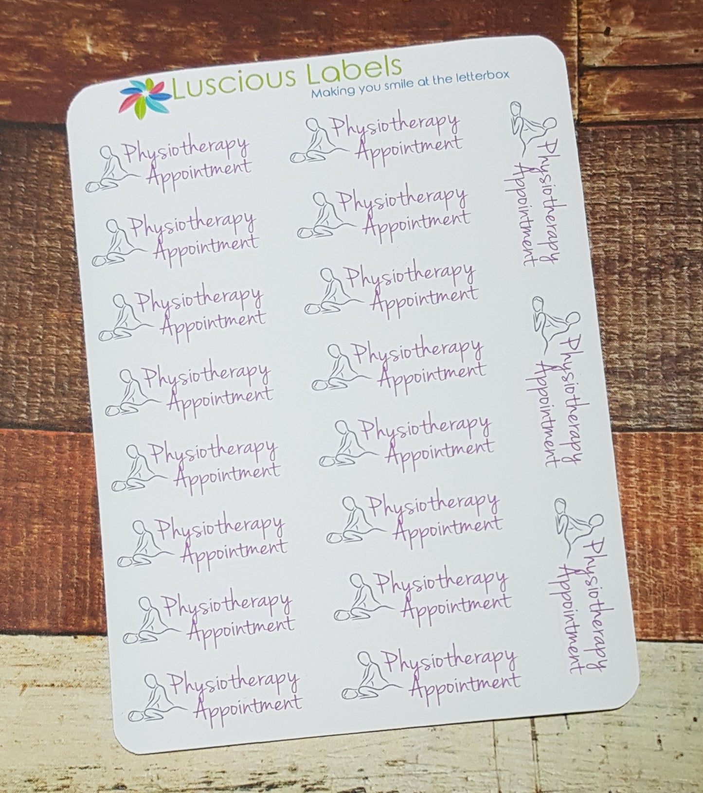 Allied Health, Specialist Appointment Stickers
