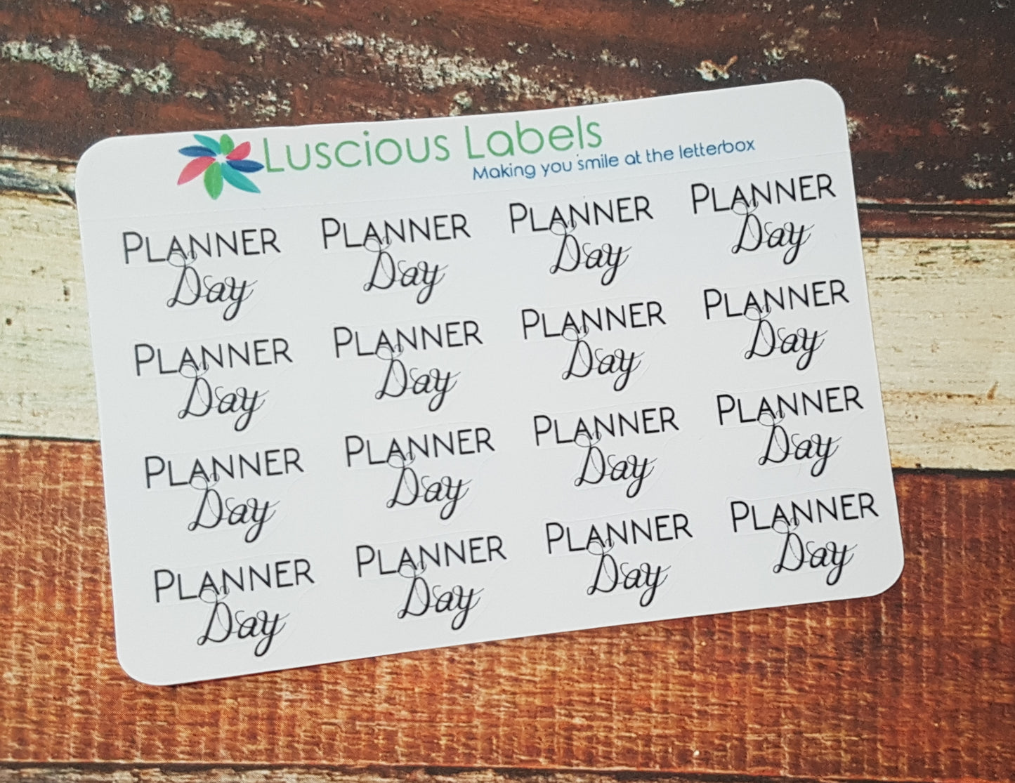 Planner Day Stickers | Planner Meet