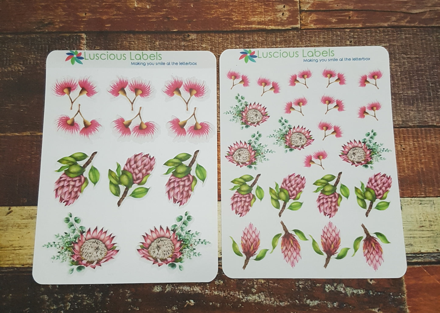 Painted Protea Vertical Weekly Kit