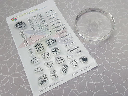 Luscious Labels Planner Stamp Set
