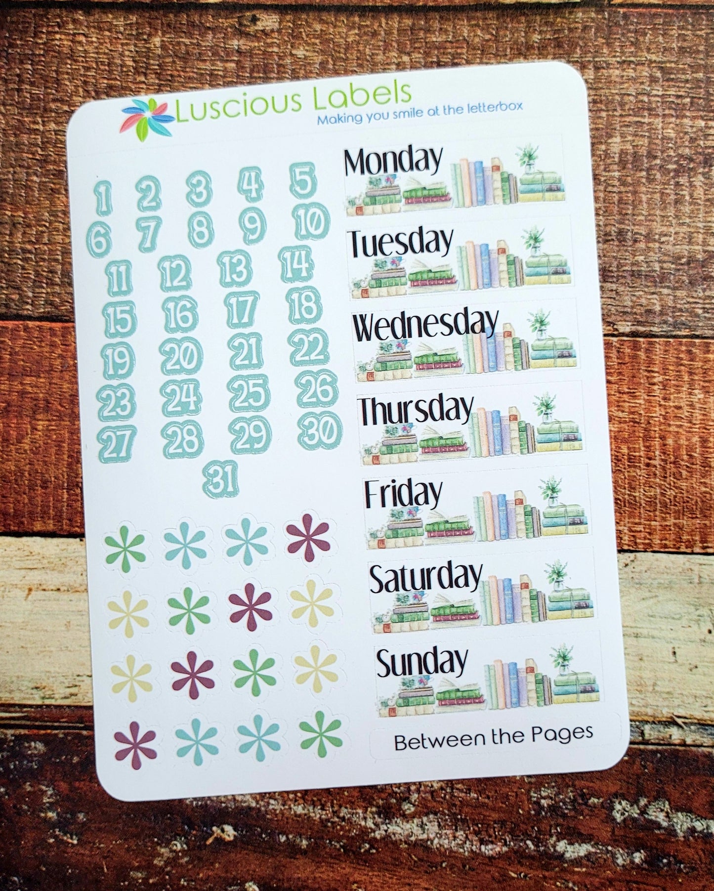 Between the Pages Weekly Planner Kit