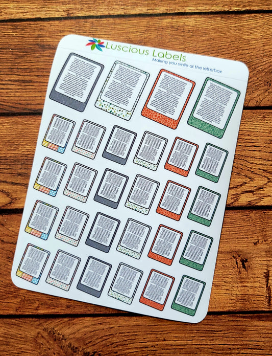 E-Reader | Digital Book Stickers