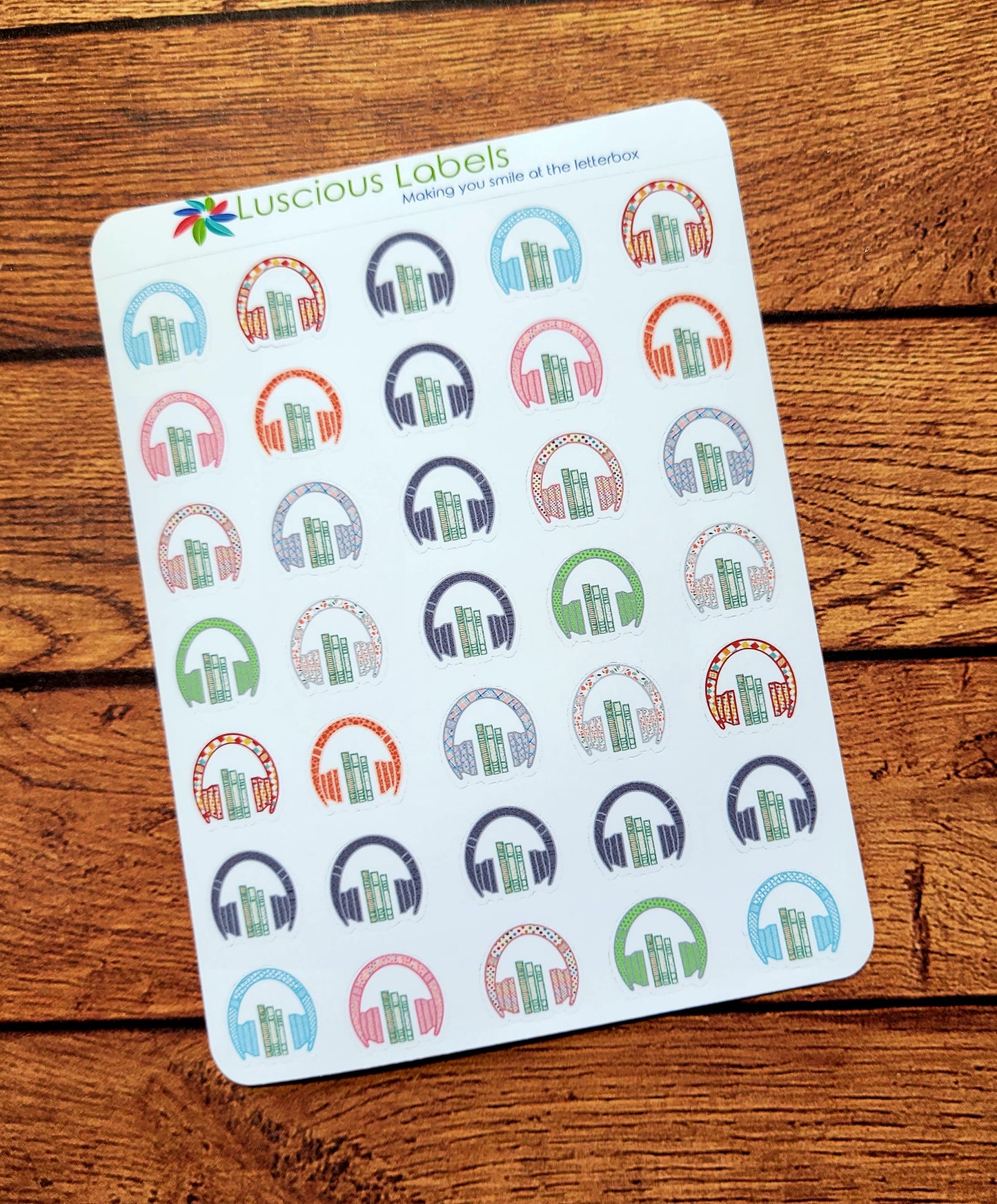 Audio Book | Podcast Stickers D78