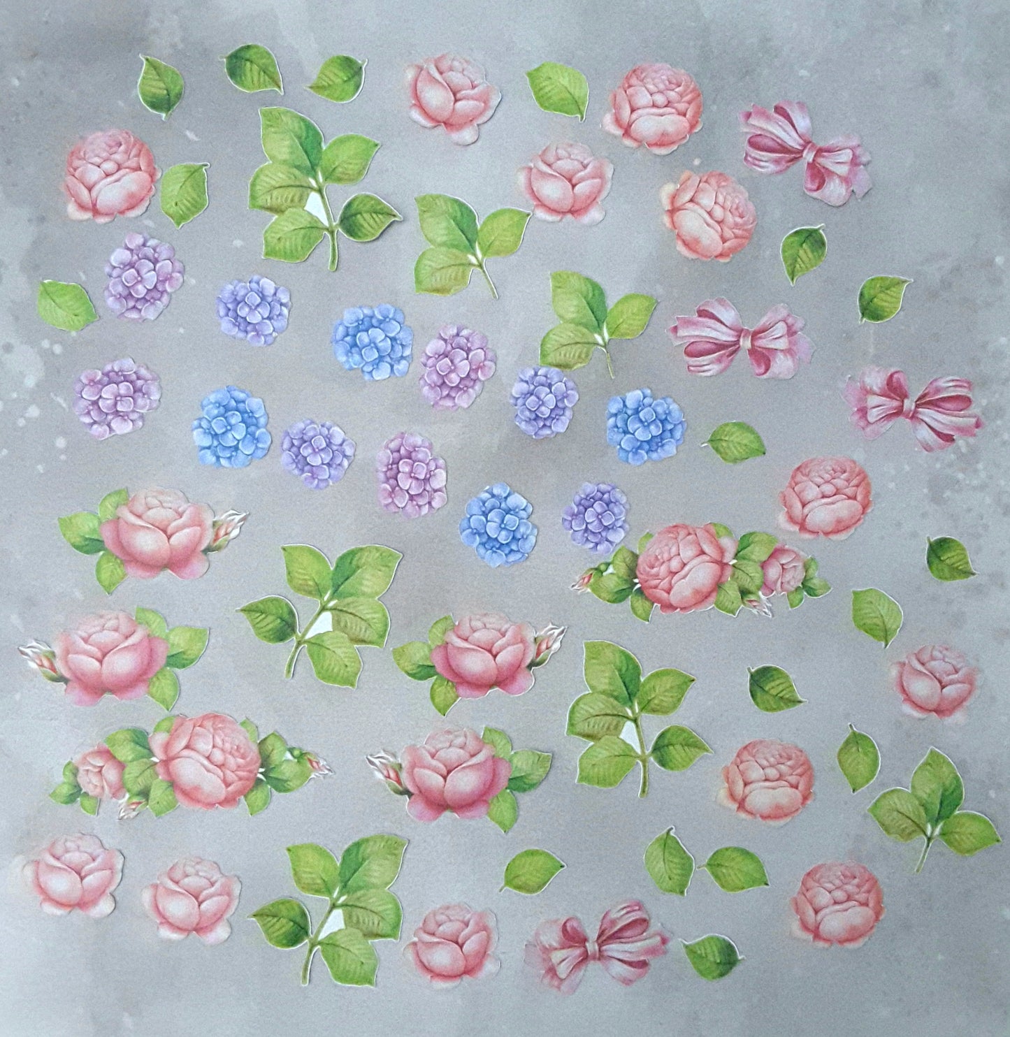 Floral Romance Collection Die Cuts