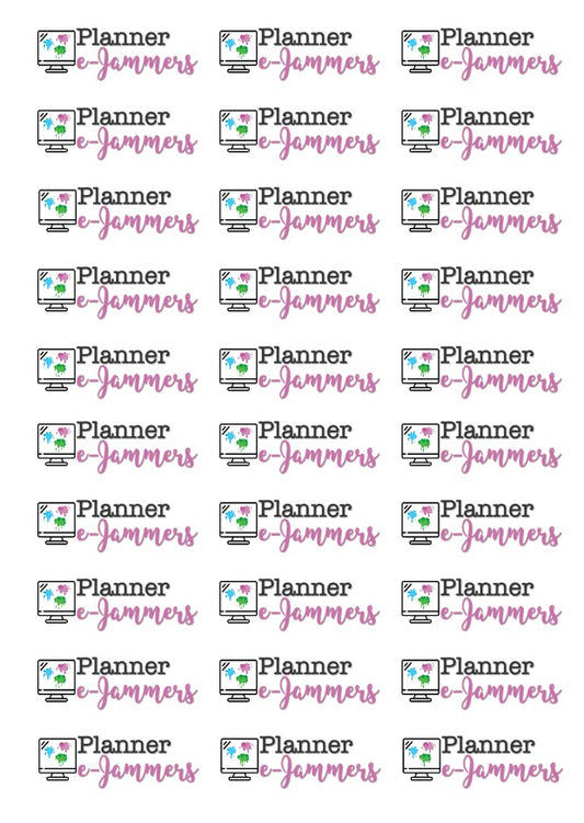 Planner e-Jammer Digital Stickers - Printable Only