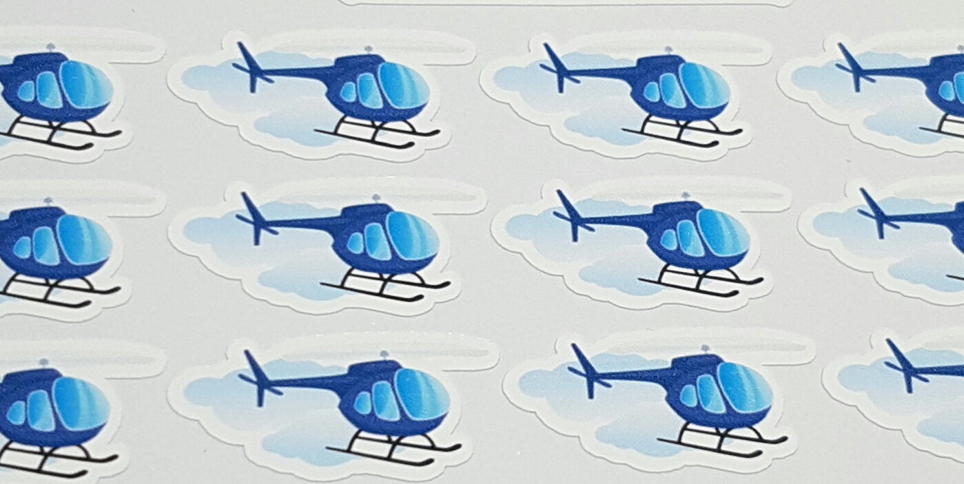 Helicopter Planner Stickers