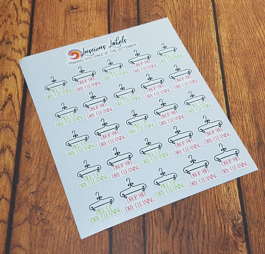Drycleaning | Laundry Planner Stickers